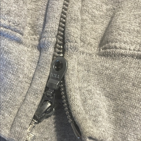 Gray Zip-Up Hoodie - Picture 3 of 4